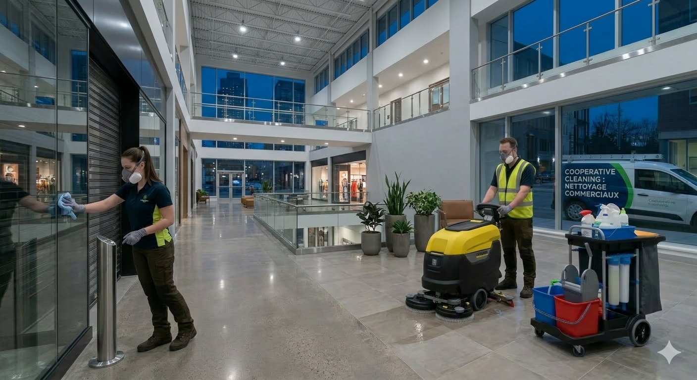 Entretien locaux professionnels et centres commerciaux Casablanca